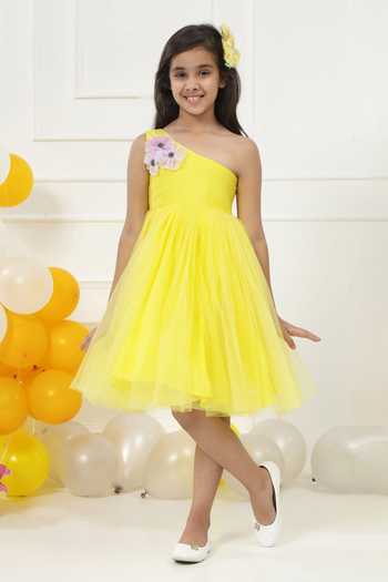 Little Bansi Handmade Flower Frock Dress 