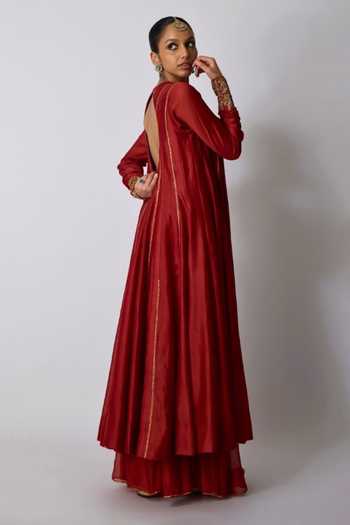Rhua Madhvi Embroidered Anarkali Set 
