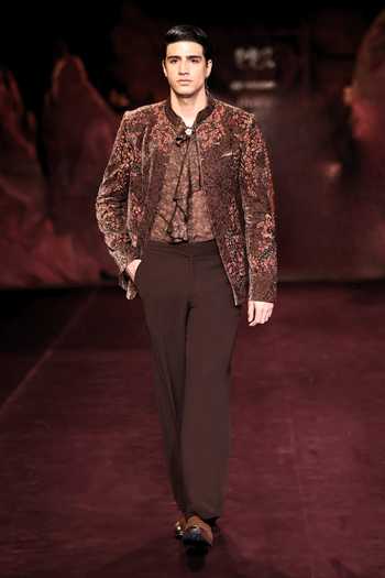Dolly J Marlow Printed Bandhgala Set 