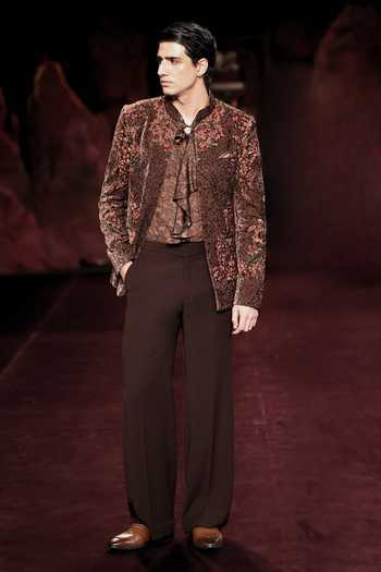 Dolly J Marlow Printed Bandhgala Set 