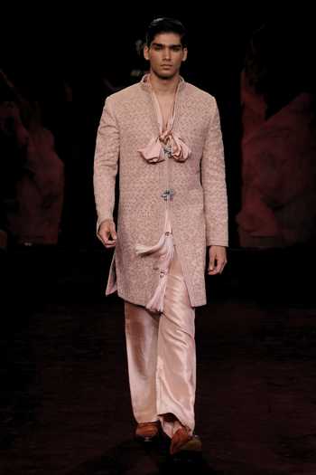 Dolly J Vajra Hand Embroidered Bandhgala Set 