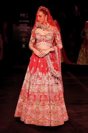 Dolly J Alankrita Zardozi Work Lehenga Set 