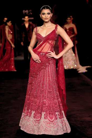 Dolly J Varnika Embellished Lehenga Set 