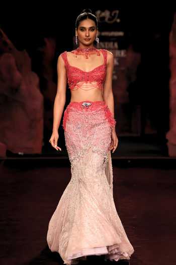 Dolly J Lavangi Embroidered Lehenga Set 