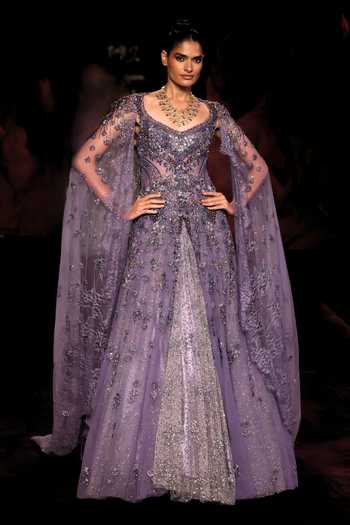 Dolly J Himikai Embroidered Jacket Lehenga Set 