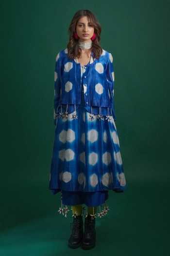 KA-Sha Slip Tassel Dress