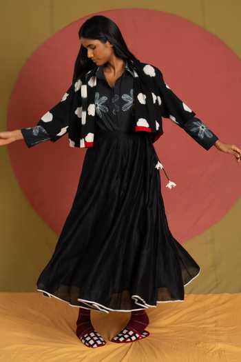 KA-Sha Para Sol Flared Skirt