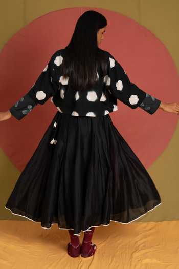 KA-Sha Para Sol Flared Skirt