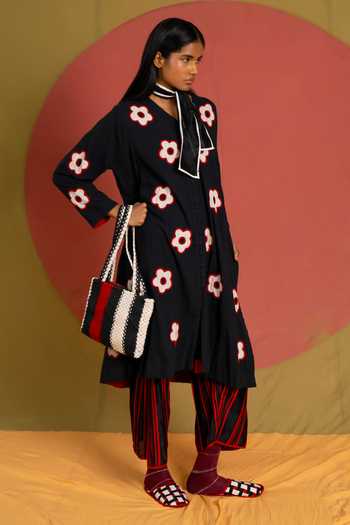 KA-Sha Kari Flower Shirt Tunic