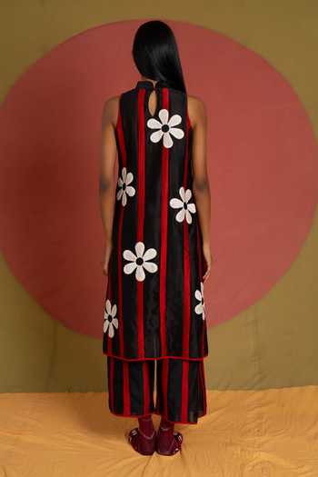 KA-Sha Patti Florist Tunic