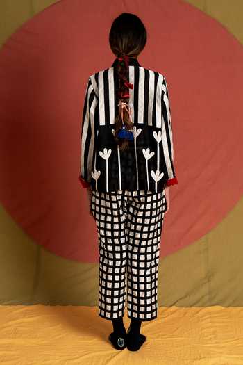 KA-Sha Kamal Simp Applique Shirt