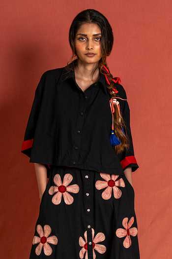 KA-Sha Shrey Oversized Shirt