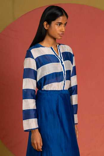 KA-Sha Stella Striped Shirt