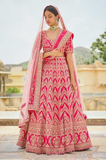 Kalighata Dhruv Bridal Lehenga Set 