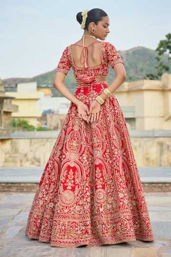 Kalighata Ekanshi Bridal Lehenga Set