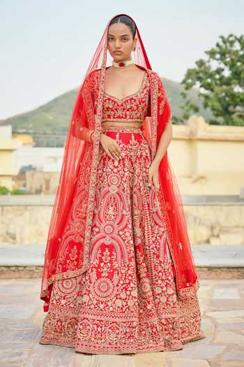 Kalighata Ekanshi Bridal Lehenga Set