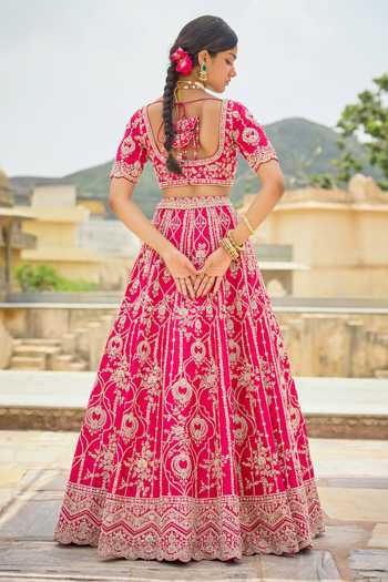 Kalighata Hiya Bridal Lehenga Set