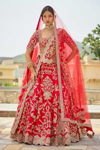 Kalighata Janki Bridal Lehenga Set