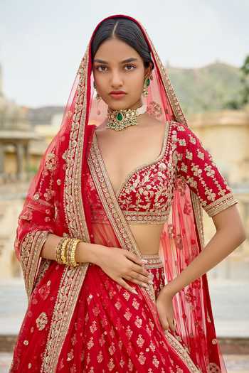 Kalighata Komolika Bridal Lehenga Set