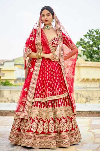 Kalighata Komolika Bridal Lehenga Set