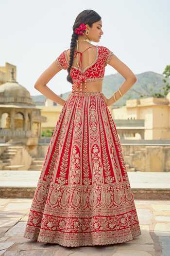 Kalighata Kripa Bridal Lehenga Set