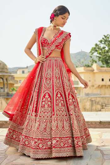 Kalighata Kripa Bridal Lehenga Set