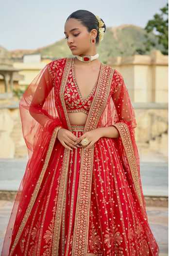 Kalighata Mihira Bridal Lehenga Set