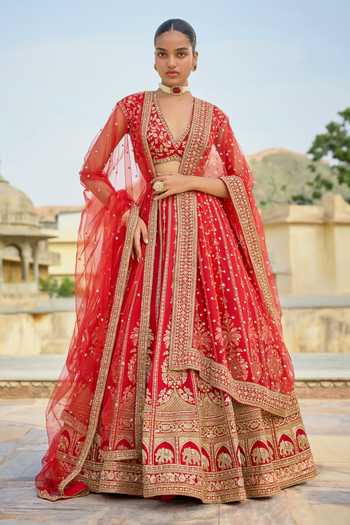 Kalighata Mihira Bridal Lehenga Set
