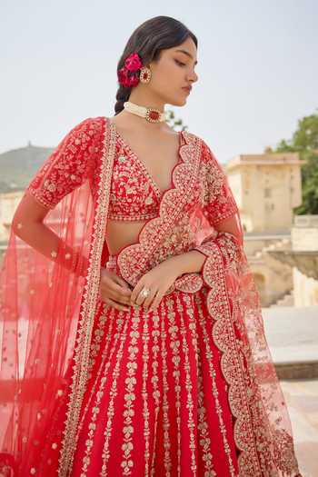 Kalighata Nirvi Bridal Lehenga Set