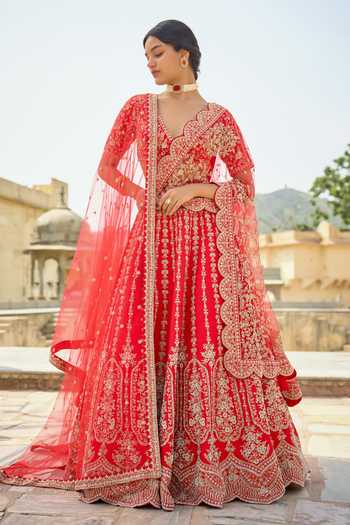Kalighata Nirvi Bridal Lehenga Set