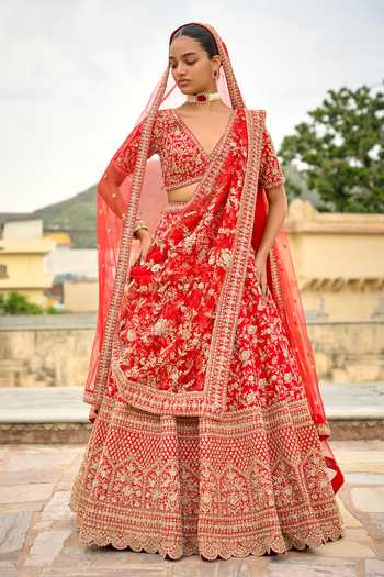 Kalighata Niyat Bridal Lehenga Set