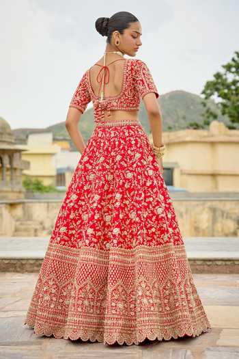 Kalighata Niyat Bridal Lehenga Set