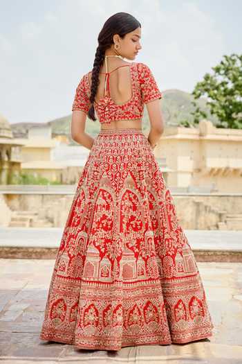 Kalighata Nysa Bridal Lehenga Set