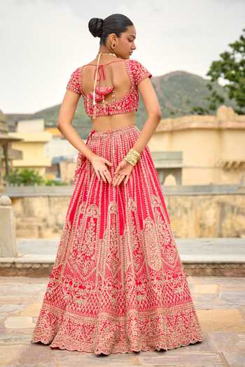 Kalighata Omaya Bridal Lehenga Set