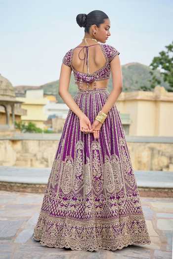 Kalighata Omaya Embroidered Lehenga Set