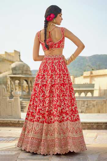 Kalighata Satvika Bridal Lehenga Set