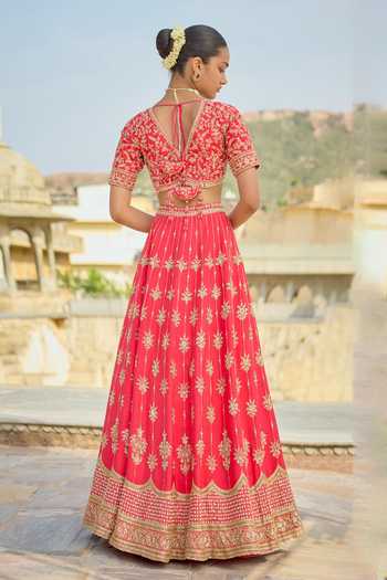 Kalighata Shanaya Bridal Lehenga Set