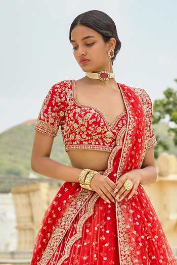 Kalighata Tani Bridal Lehenga Set
