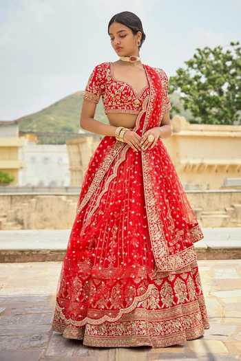 Kalighata Tani Bridal Lehenga Set