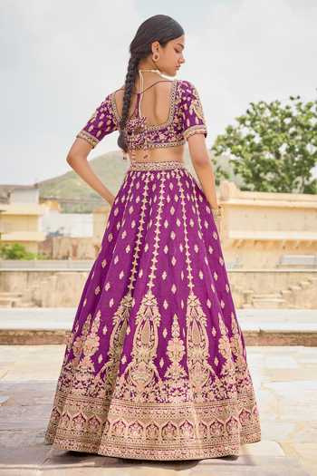 Kalighata Yamuna Lehenga Set