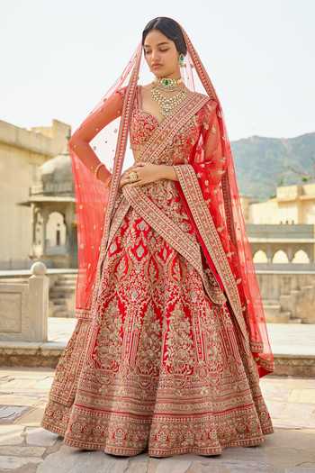 Kalighata Yashvika Bridal Lehenga Set