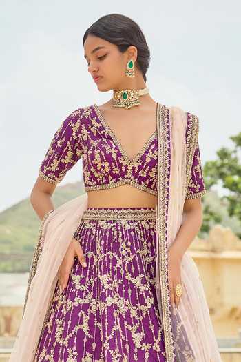 Kalighata Yukti Lehenga Set