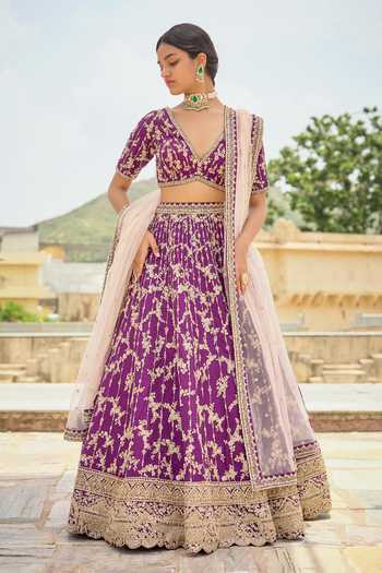 Kalighata Yukti Lehenga Set