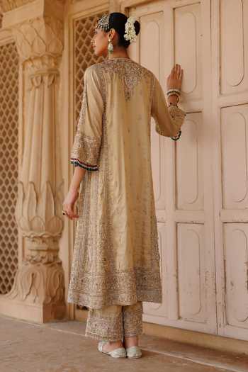 Sheetal Batra Nazaara Embroidered Kalidar Chauga Set 