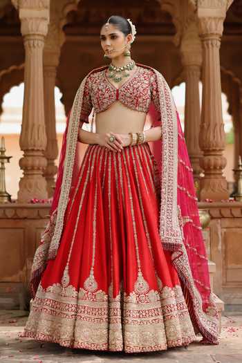 Sheetal Batra Roha Embroidered Bridal Lehenga Set