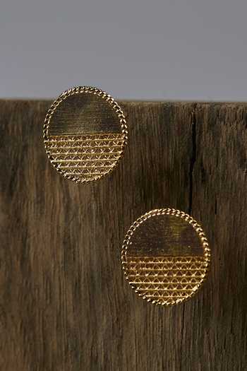 The Slow Studio Luna Stud Earrings 