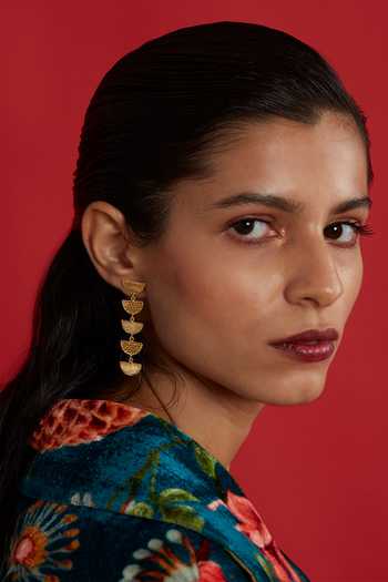 The Slow Studio Many Moons Earrings 
