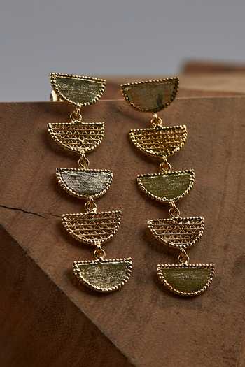 The Slow Studio Many Moons Earrings 