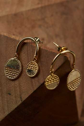 The Slow Studio Balance Embellished Earrings 