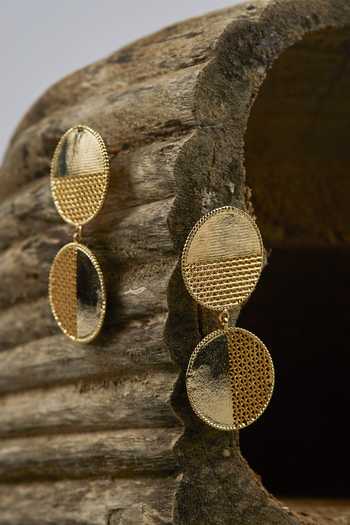 The Slow Studio Eclipse Embellished Earrings 